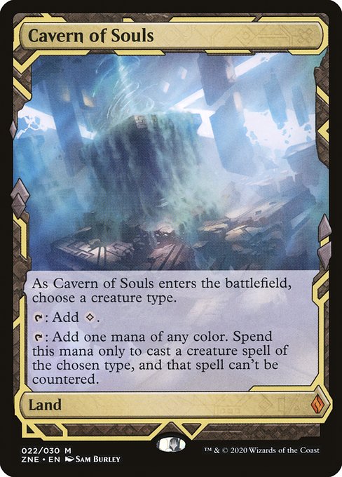 魂の洞窟/Cavern of Souls [ZNE] [FOIL]