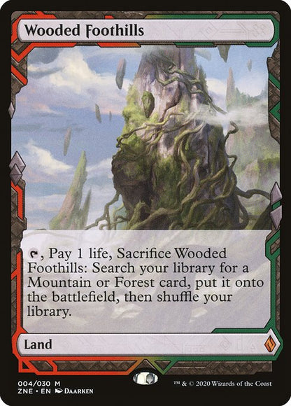 樹木茂る山麓/Wooded Foothills [ZNE] [FOIL]