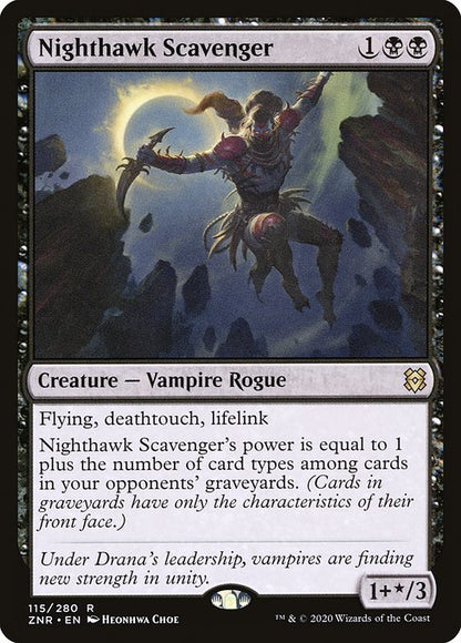 夜鷲のあさり屋/Nighthawk Scavenger [ZNR] [FOIL]