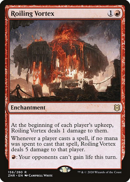 乱動する渦/Roiling Vortex [ZNR] [FOIL] [プレリリース]