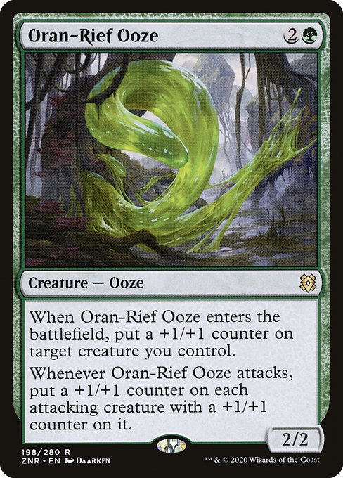 オラン＝リーフの軟泥/Oran-Rief Ooze [ZNR] [FOIL]