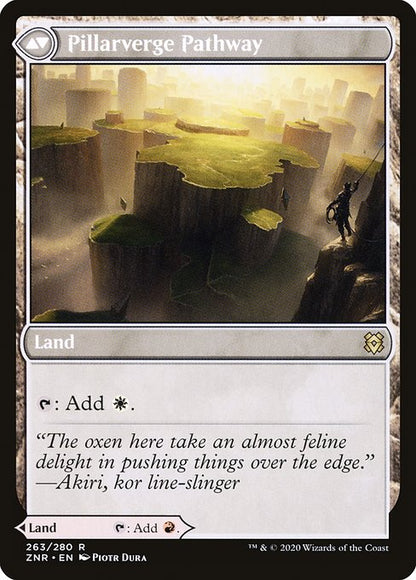 針縁の小道/Needleverge Pathway - 柱縁の小道/Pillarverge Pathway [ZNR] [FOIL] [プレリリース]