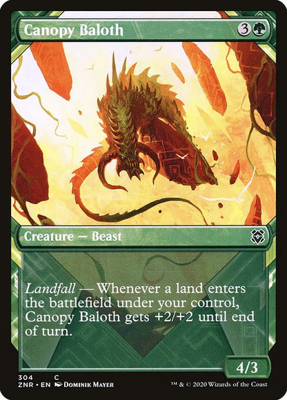 梢のベイロス/Canopy Baloth [ZNR-BF] [ショーケース] [FOIL]