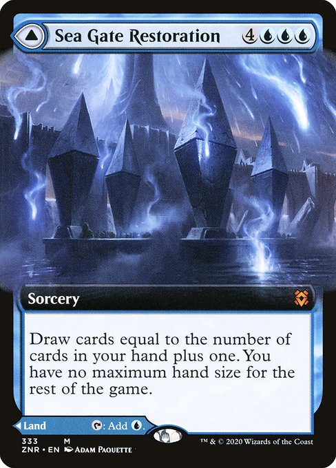 海門修復/Sea Gate Restoration - 再誕の海門/Sea Gate, Reborn [ZNR-BF] [拡張アート] [FOIL]