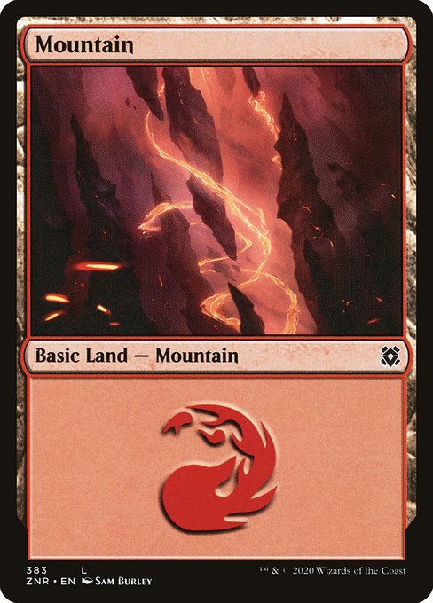 山/Mountain [Nomal Border] [ZNR] [FOIL]