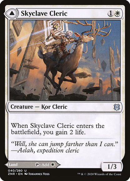 スカイクレイブの僧侶/Skyclave Cleric - スカイクレイブの列柱廟/Skyclave Basilica [ZNR] [FOIL]