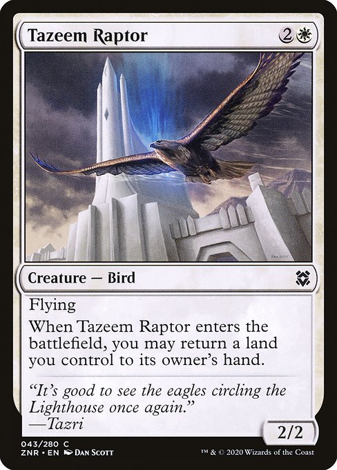 タジームの猛禽/Tazeem Raptor [ZNR]