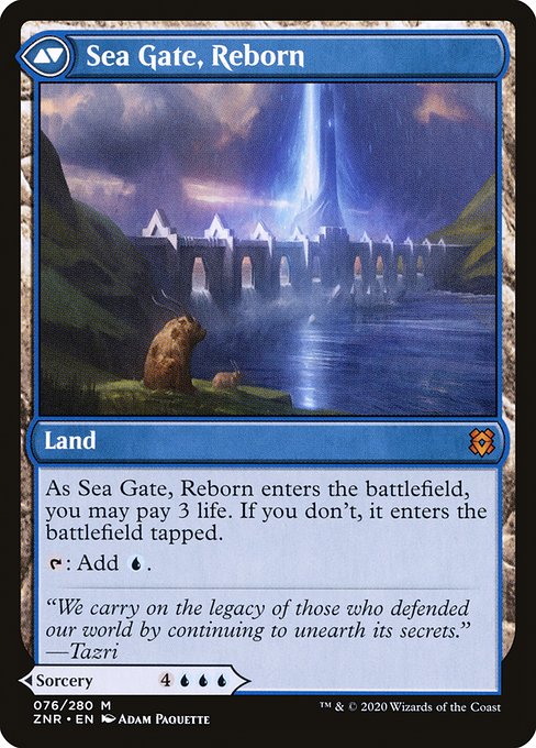 海門修復/Sea Gate Restoration - 再誕の海門/Sea Gate, Reborn [ZNR] [FOIL]