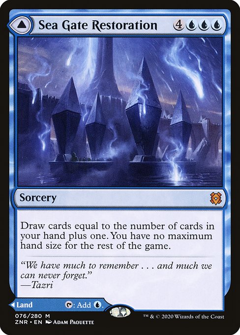 海門修復/Sea Gate Restoration - 再誕の海門/Sea Gate, Reborn [ZNR] [FOIL]