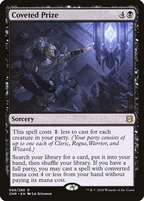 切望の報奨/Coveted Prize [ZNR] [FOIL]