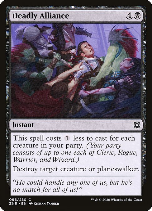 命取りの協力/Deadly Alliance [ZNR] [FOIL]